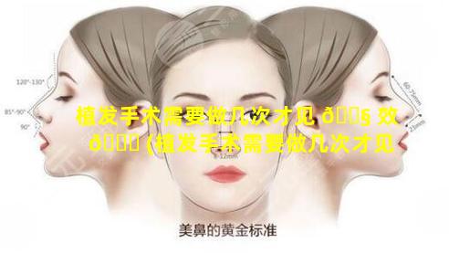 植发手术需要做几次才见 🐧 效 💐 (植发手术需要做几次才见效呢)